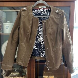 Boden Khaki Brown / Olive Jacket Women’s SZ 8